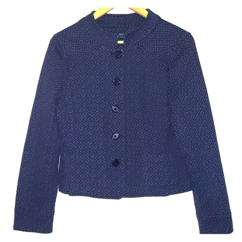 Nicole by Nicole Miller Geometric Blazer Size 12